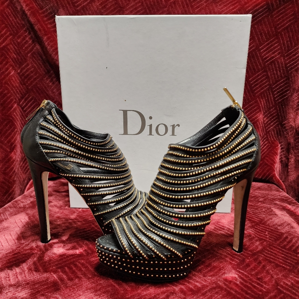 Dior caged bootie/sandal - Picture 4 of 11